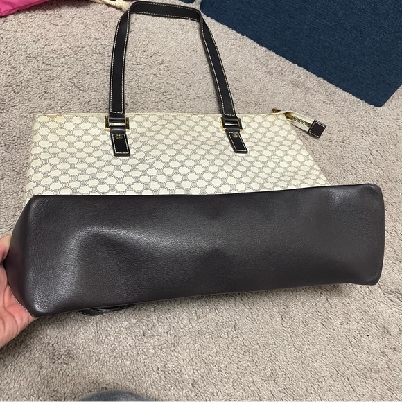 Celine Vintage Macadam Monogram Coated Canvas Tote Bag - Picture 6 of 16